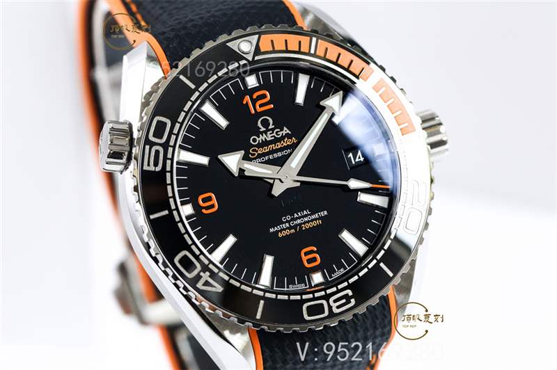 VS廠四分之一橙-VS廠歐米茄海馬四分之一橙復刻表與正品真假對比-復刻表