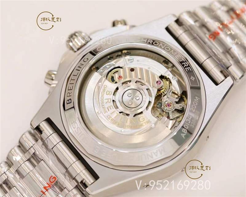 GF廠百年靈機(jī)械計(jì)時(shí)鋼王B01系列賓利綠盤(pán)復(fù)刻表做工評(píng)測(cè)-復(fù)刻表