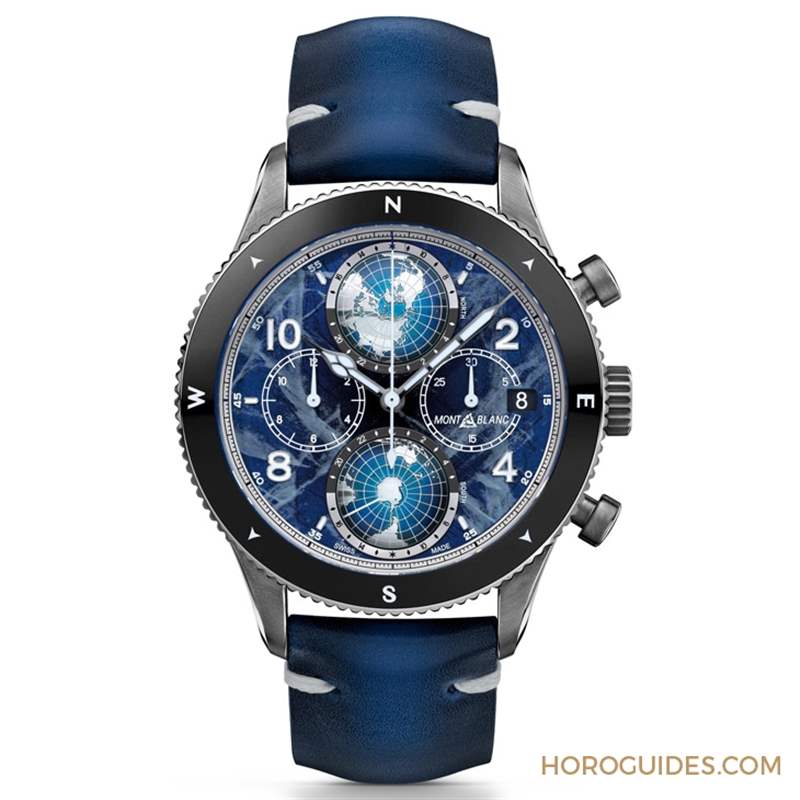 零氧！耐用、精準、不起霧｜Montblanc 1858系列Geosphere世界時區(qū)零氧限量腕表的極限探險魂-復刻表