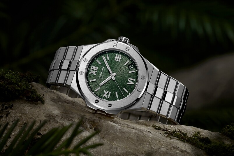 Chopard 2022 Alpine Eagle｜極搶眼的松樹表面-復(fù)刻表