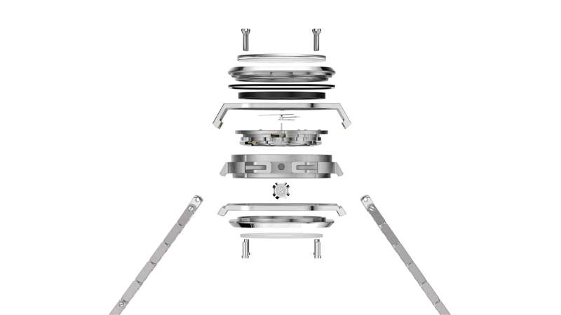 全新 BR X5 在 Kenissi 火車上推出Bell & Ross Hops-復刻表