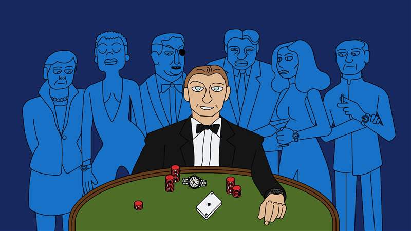 周末版這是詹姆斯邦德 60 周年。他的年齡看起來很棒，他的手表也是如此-復刻表