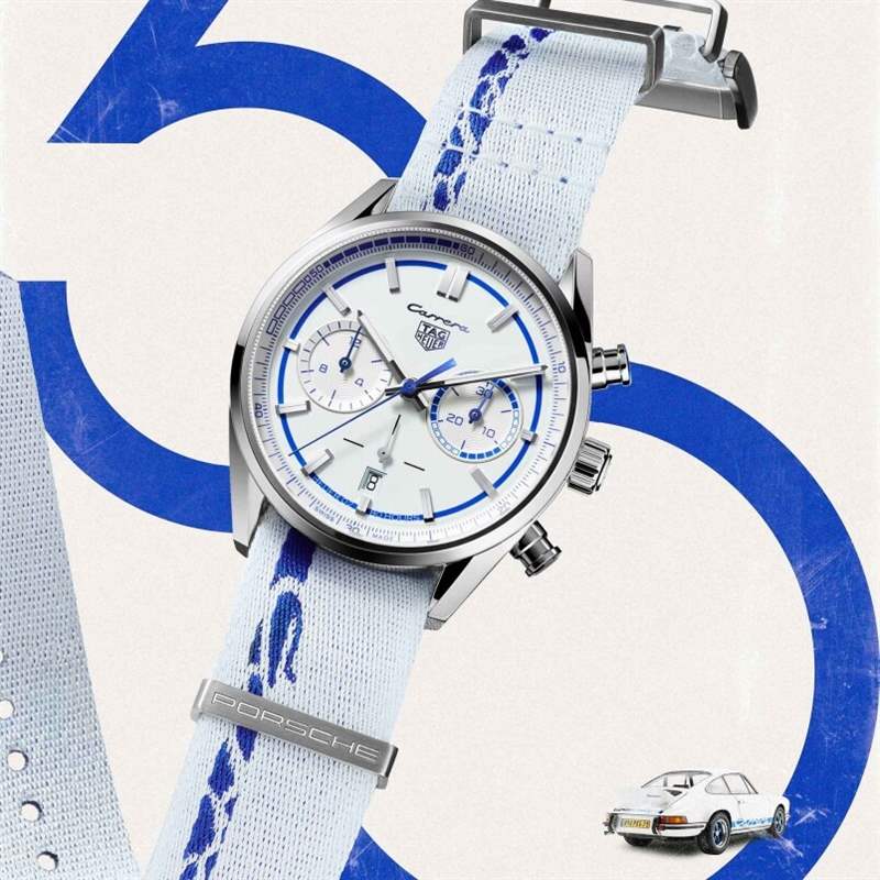 保時(shí)捷911 Carrera RS 2.7的源起 TAG HEUER X PORSCHE 定義版發(fā)布!慶祝911 Carrera RS 2.7 50周年-復(fù)刻表