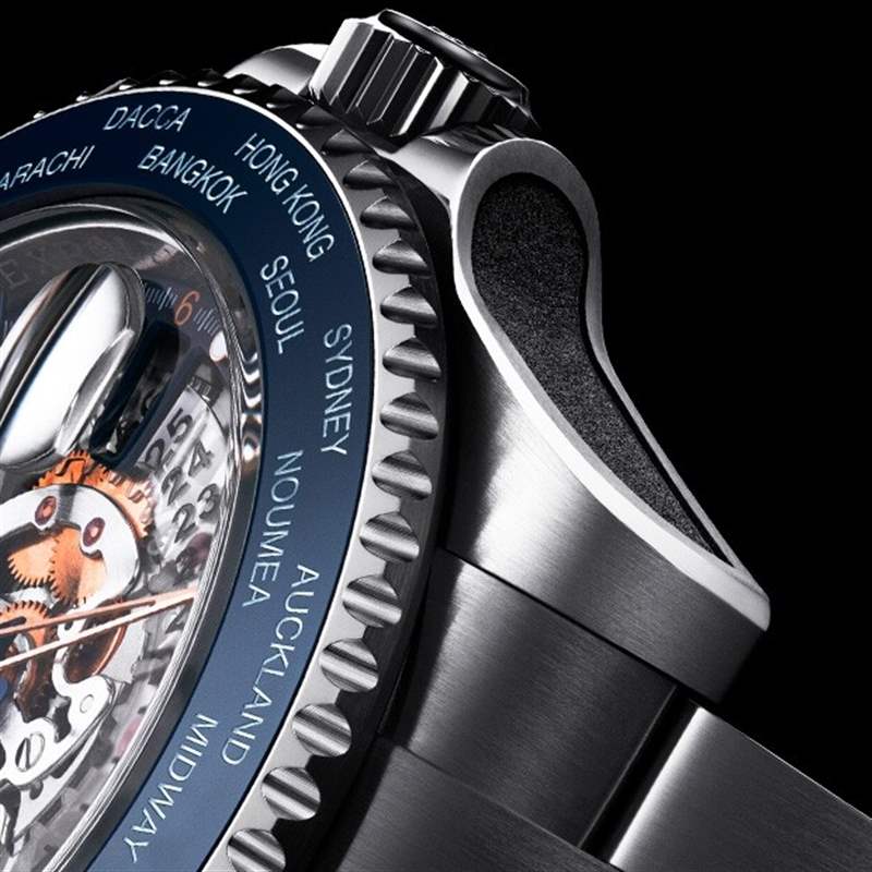 超型客制勞力士 | 定制GMT-Master II透視表盤加表圈大變身-復刻表