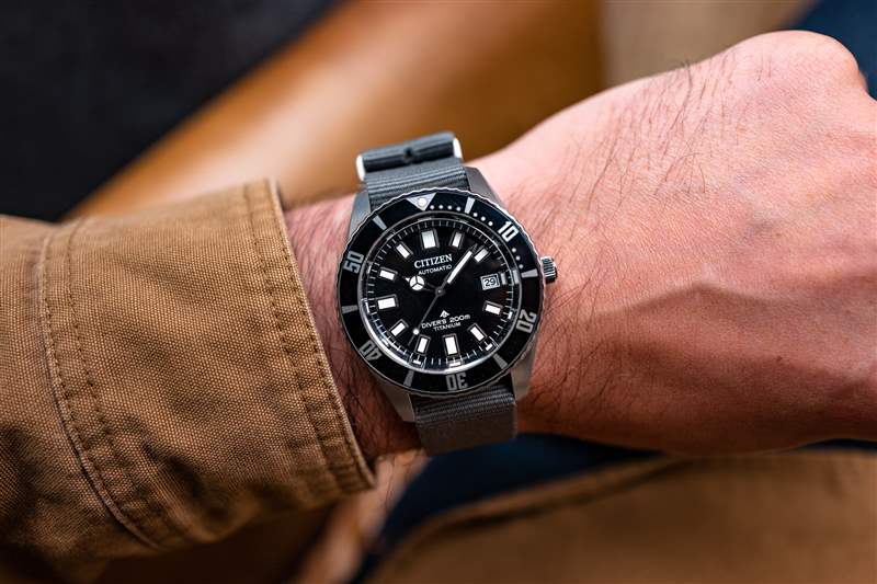 動(dòng)手實(shí)踐公民的最新鈦潛水手表是沒(méi)有重量的新復(fù)古-復(fù)刻表