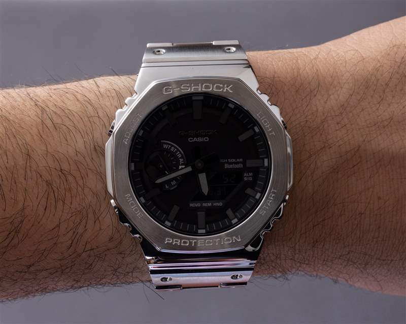 手表評論:卡西歐 G-Shock GMB2100 全金屬手鏈 手表評論:卡西歐 G-Shock GMB2100 全金屬手鏈-復刻表