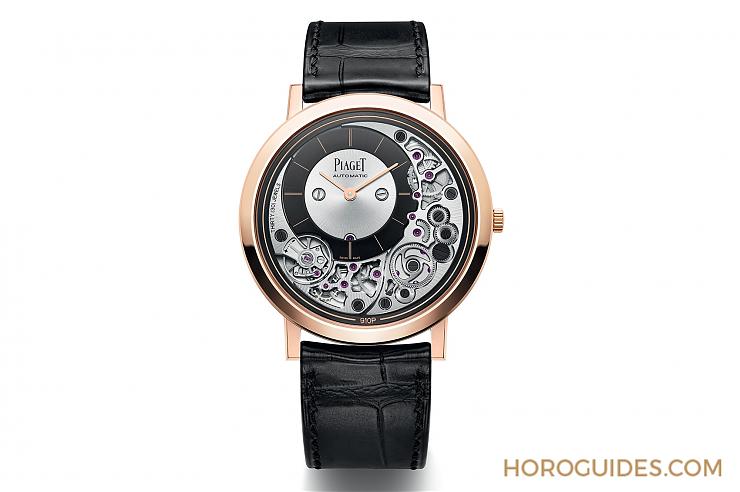 機芯表殼融為一體超薄表叫我第一名PIAGET Altiplano 910P-復刻表