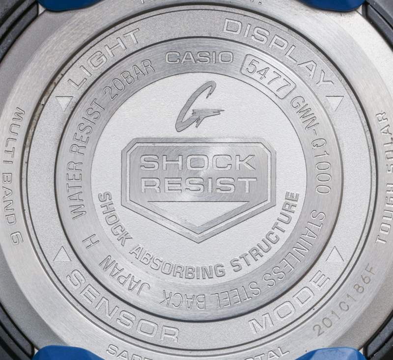 卡西歐G-Shock Master Of G Gulfmaster GWNQ1000-1A手表評論-復刻表