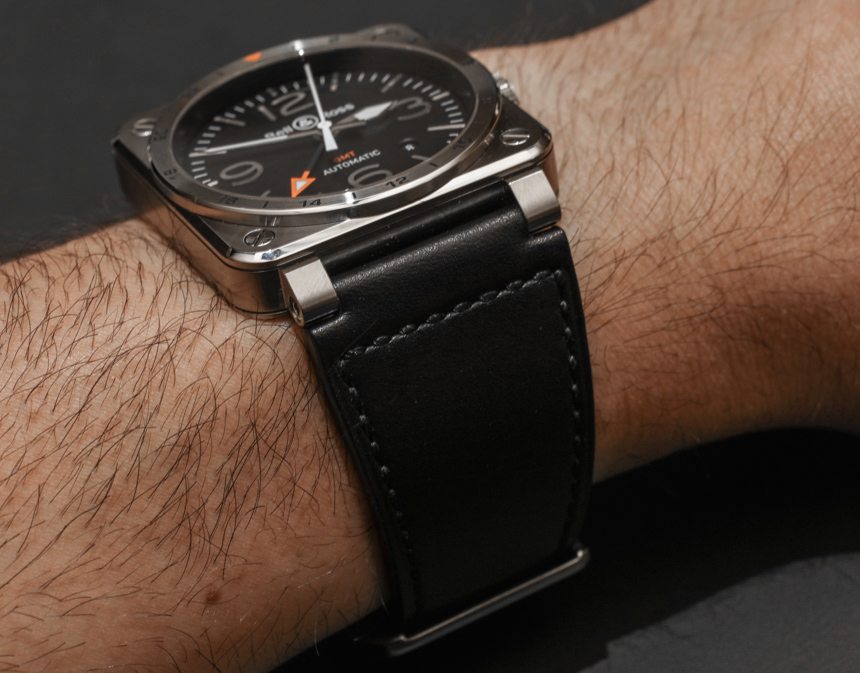 柏萊士Bell & Ross BR 03-93 GMT手表上手-復刻表