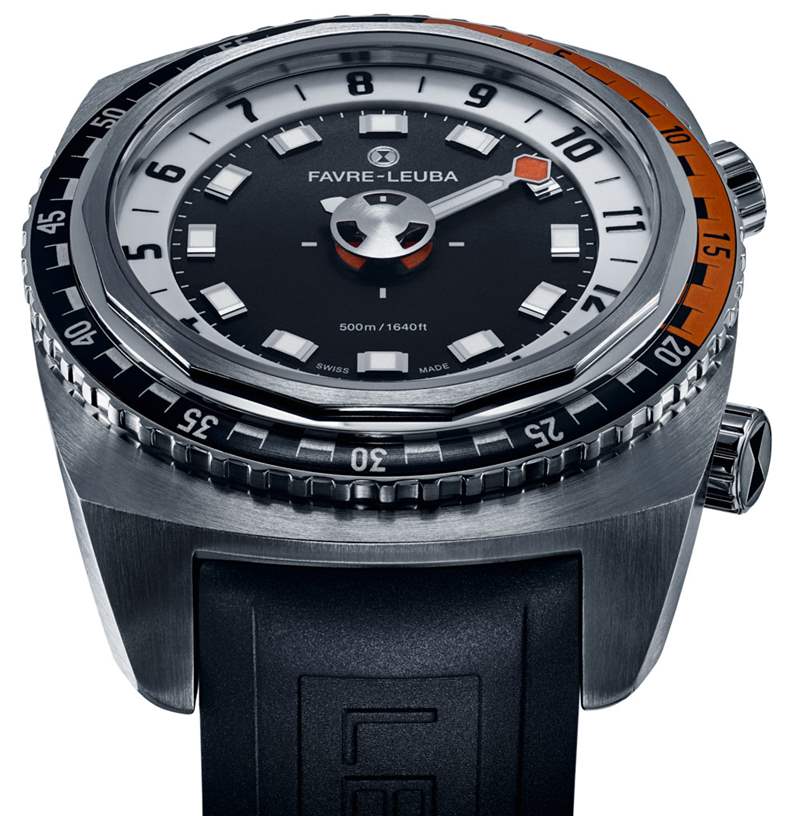 Favre-Leuba Raider Harpoon手表以流暢的方式顯示時間-復刻表
