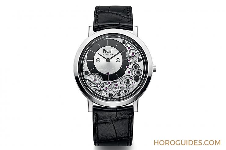 機芯表殼融為一體超薄表叫我第一名PIAGET Altiplano 910P-復刻表