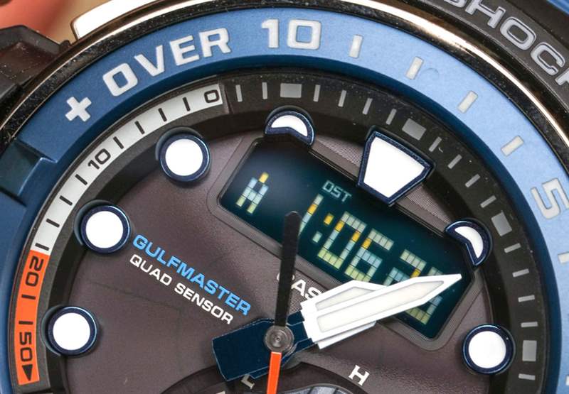 卡西歐G-Shock Master Of G Gulfmaster GWNQ1000-1A手表評論-復刻表