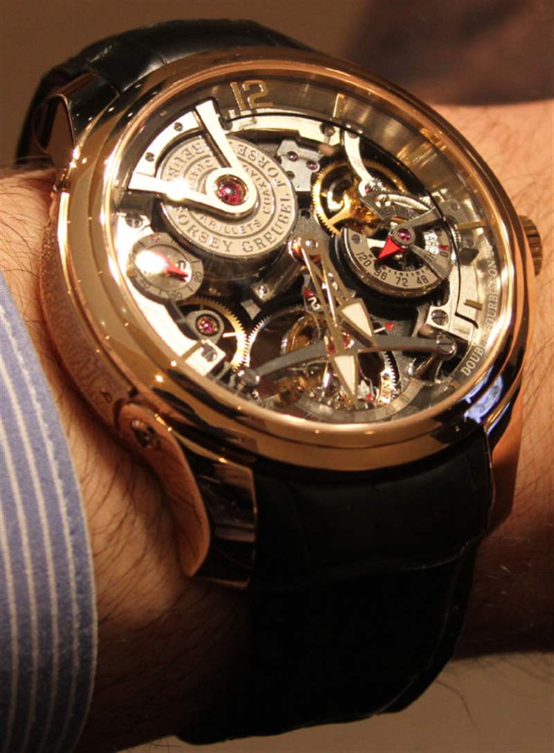 Greubel Forsey Double Tourbillon Technique watch 4 格魯貝爾福西Greubel Forsey雙陀飛輪腕表-復刻表