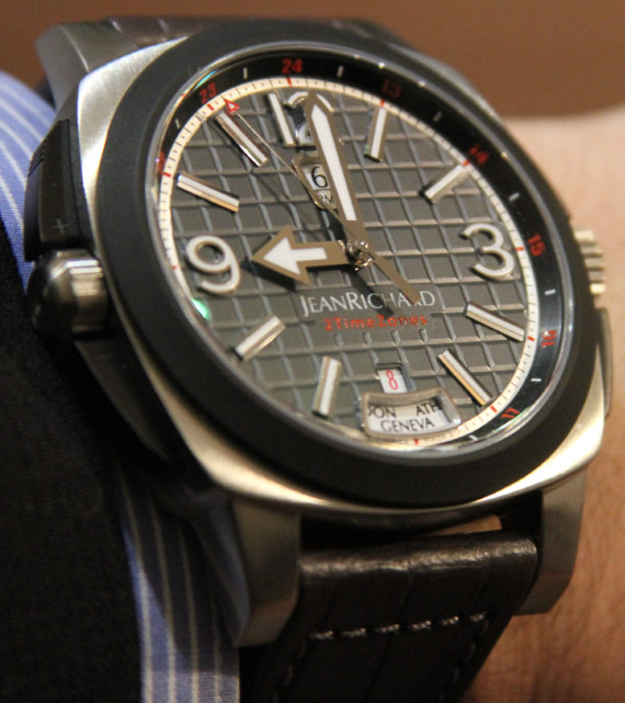 JeanRichard 2Timezones watch 2 JeanRichard理查德雙時區手表-復刻表