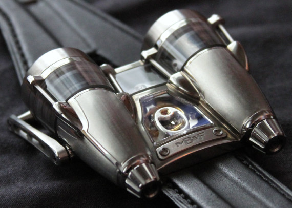 MBandF HM4 watch 1 MB&F HM4 Thunderbolt火箭推進(jìn)器形態(tài)手表-復(fù)刻表