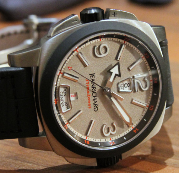 JeanRichard 2Timezones watch 1 JeanRichard理查德雙時區手表-復刻表