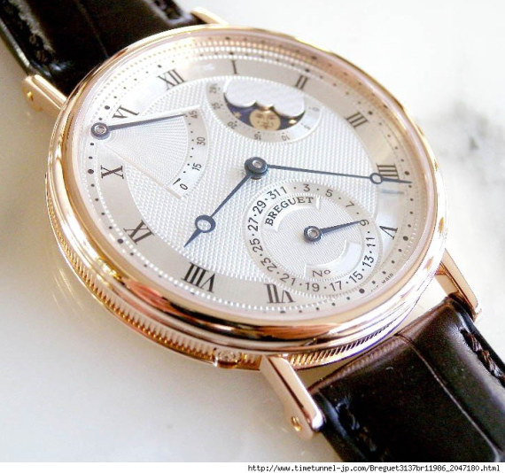 breguet-moon-phase-power-reserve-3137br119862 天梭雕塑線月相“寶璣寶寶”腕表-復刻表