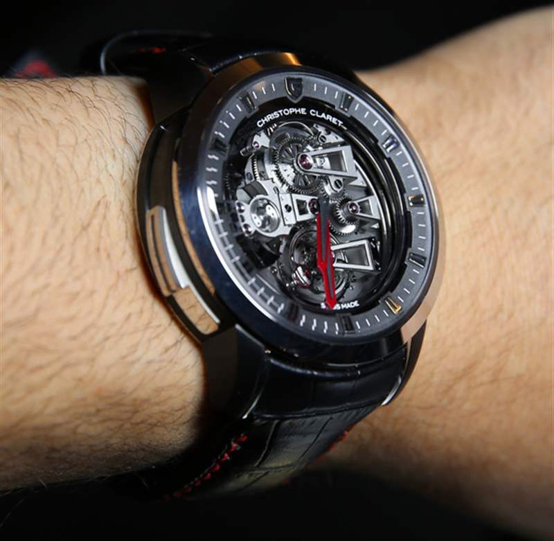 Christophe Claret女高音腕表上手體驗-復刻表