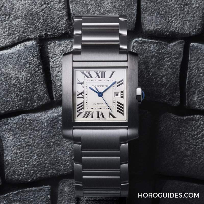 法國坦克回來了！Cartier Tank家族唯一鏈帶表款Tank Fran?aise改版回歸-復(fù)刻表