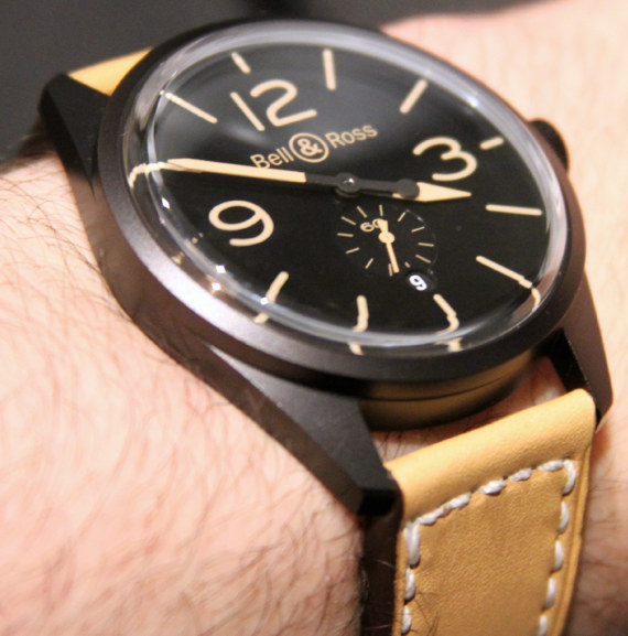 柏萊士Vintage BR 123 & 126精鋼表殼圓形腕表-復刻表