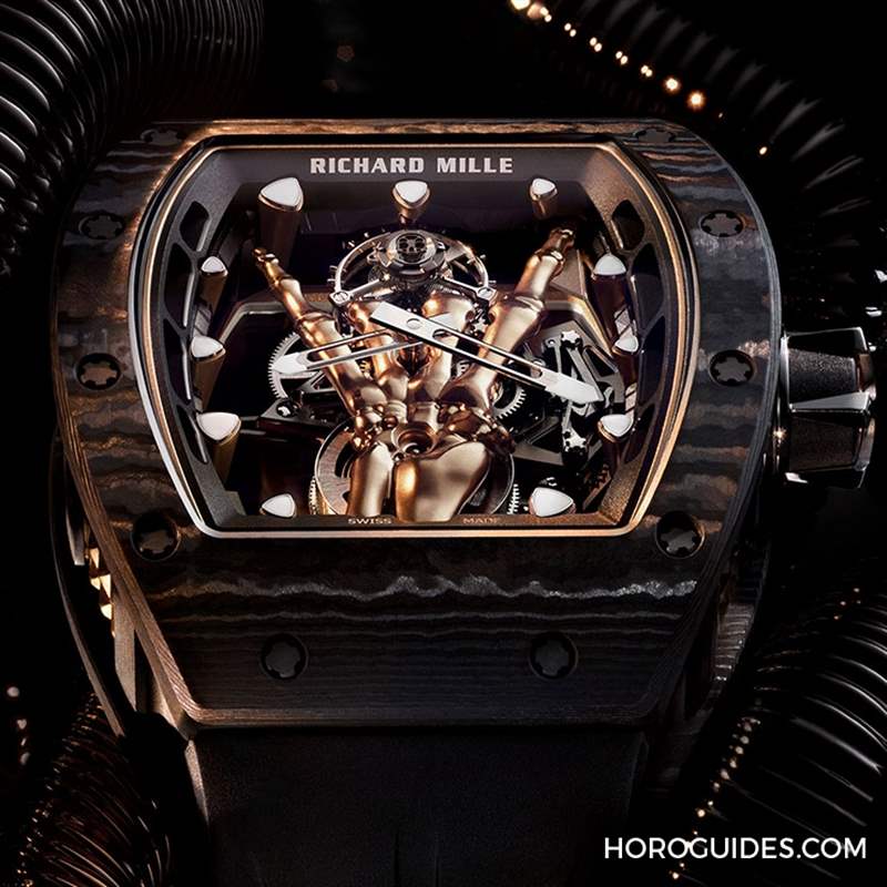 Let's rock！RICHARD MILLE RM 66浮動陀飛輪腕表-復刻表