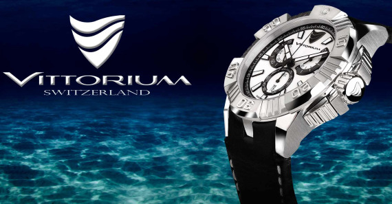 維托里姆(Vittorium) AT紅色/黑色表盤手表-復刻表