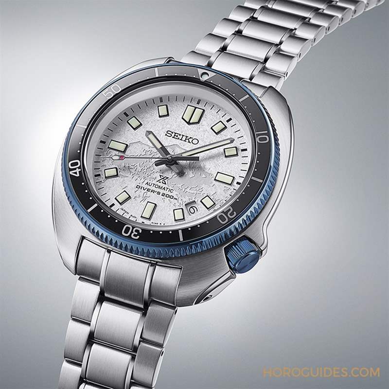 SEIKO Prospex植村直己特別版SLA069，獨(dú)特白朗峰面盤(pán)紀(jì)念冒險(xiǎn)人生-復(fù)刻表