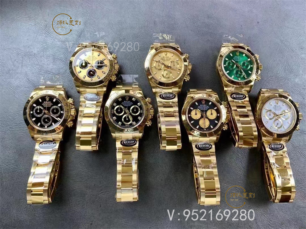 BT廠勞力士迪通拿玫瑰金(鍍金迪)4130機芯做工怎么樣-復刻表