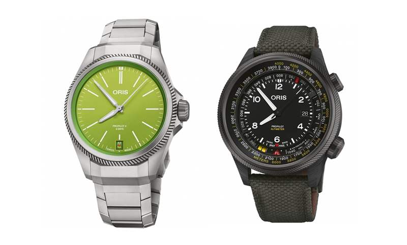 ORIS的多重魅力ProPilot Altimeter │ProPilot X科米蛙聯名表-復刻表