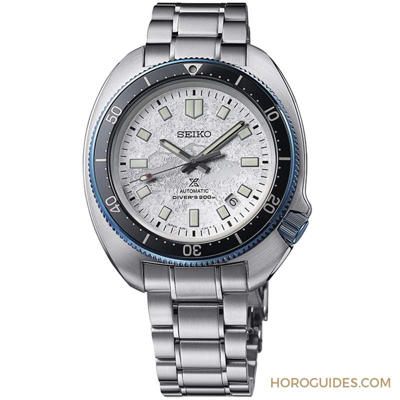 SEIKO Prospex植村直己特別版SLA069，獨(dú)特白朗峰面盤(pán)紀(jì)念冒險(xiǎn)人生-復(fù)刻表