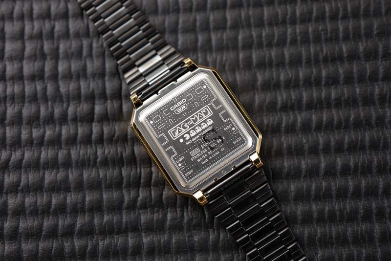 動手體驗Casio Vintage X Pac-Man A100WEPC-1B-復(fù)刻表