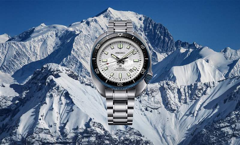 SEIKO Prospex植村直己特別版SLA069，獨(dú)特白朗峰面盤(pán)紀(jì)念冒險(xiǎn)人生-復(fù)刻表