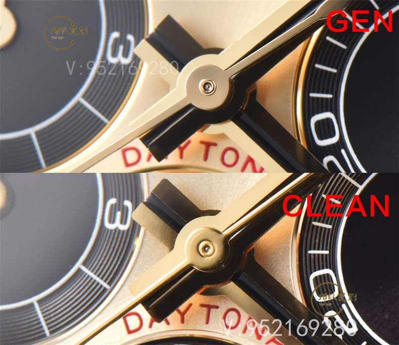 Clean廠C廠勞力士余文樂(lè)迪通拿真假對(duì)比,C廠余文樂(lè)對(duì)比正品區(qū)別大嗎-復(fù)刻表