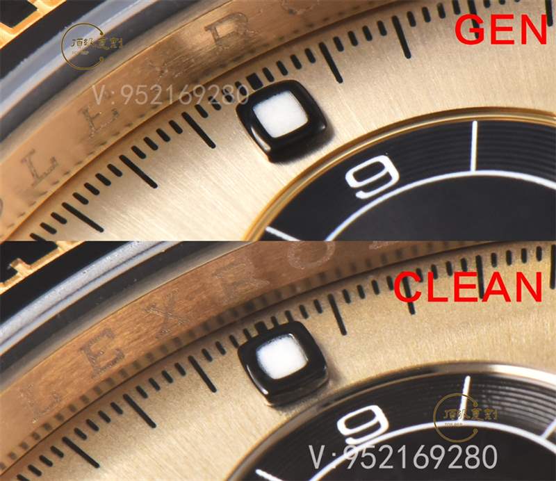 Clean廠C廠勞力士余文樂(lè)迪通拿真假對(duì)比,C廠余文樂(lè)對(duì)比正品區(qū)別大嗎-復(fù)刻表