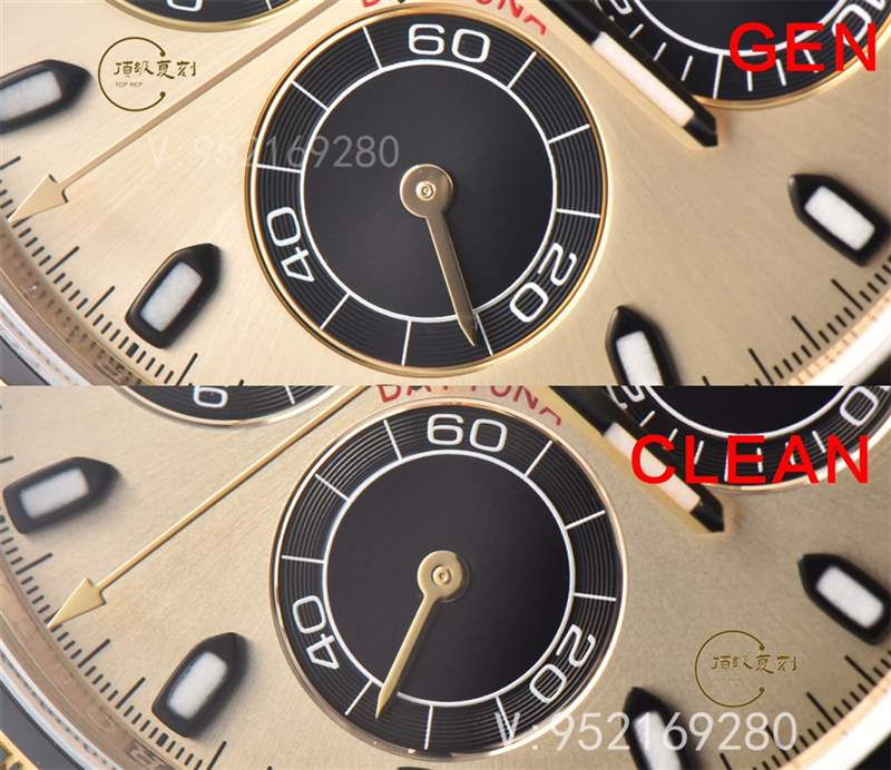 Clean廠C廠勞力士余文樂(lè)迪通拿真假對(duì)比,C廠余文樂(lè)對(duì)比正品區(qū)別大嗎-復(fù)刻表