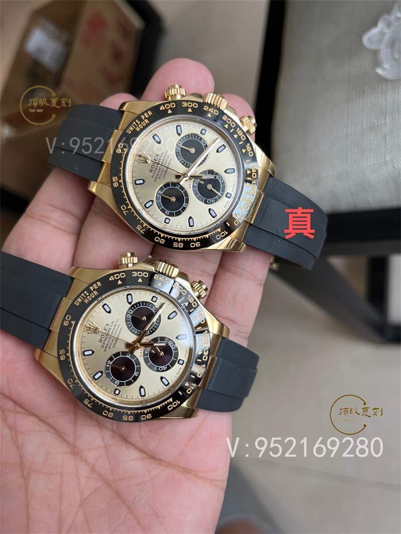 Clean廠C廠勞力士余文樂(lè)迪通拿真假對(duì)比,C廠余文樂(lè)對(duì)比正品區(qū)別大嗎-復(fù)刻表