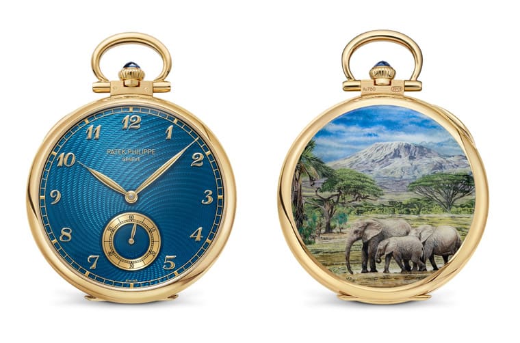 百達翡麗2023珍稀工藝展座鐘、懷表與手表焦點展品一次看-復刻表