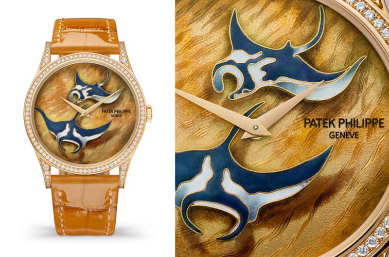 百達翡麗2023珍稀工藝展座鐘、懷表與手表焦點展品一次看-復刻表