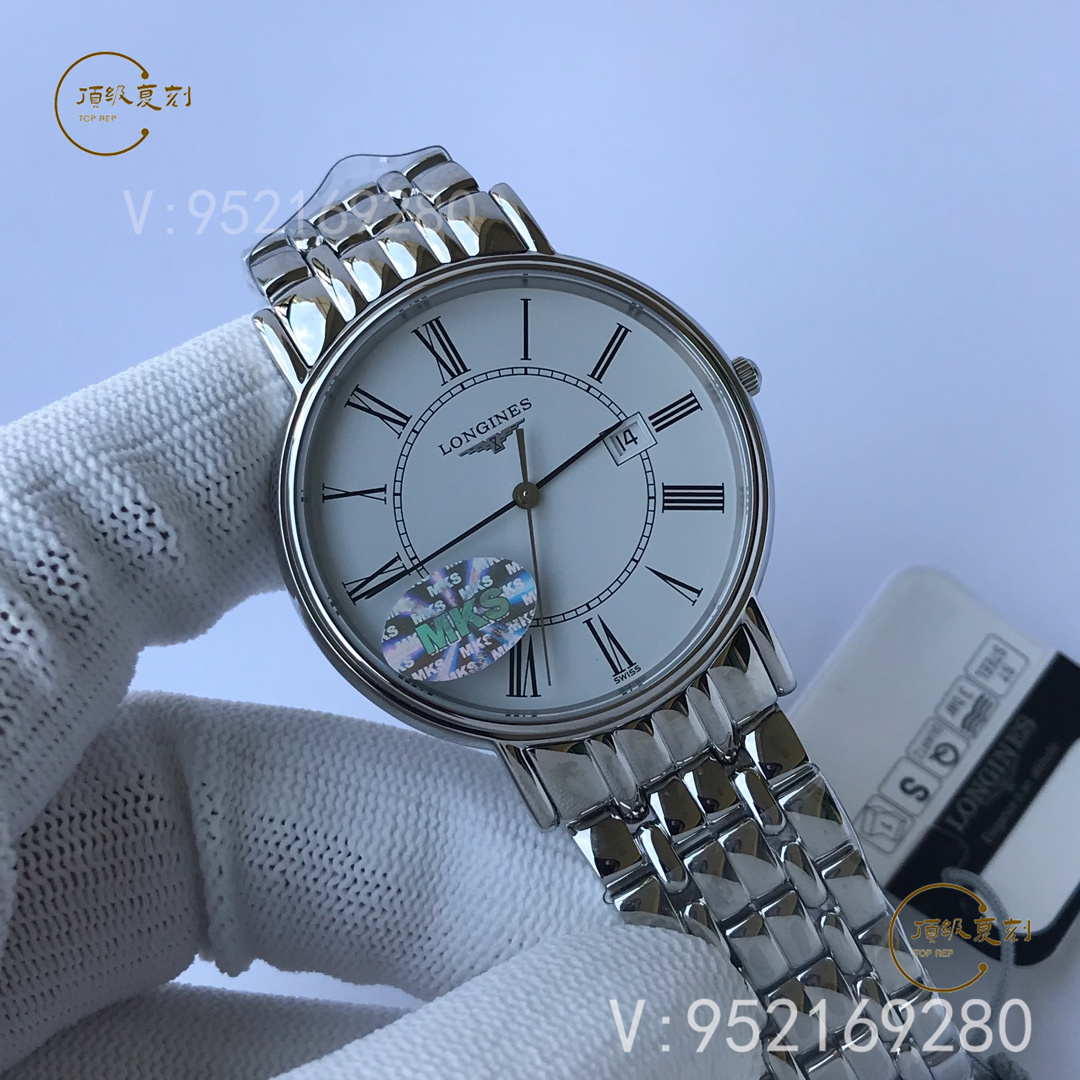 MKS廠浪琴魅麗系列石英手表做工怎么樣,石英電子機芯值得入手嗎-復刻表