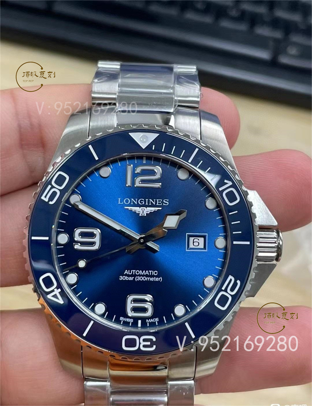 VS廠(SBF廠)浪琴康卡斯43mm做工怎么樣對比ZF廠康卡斯那個好-復刻表