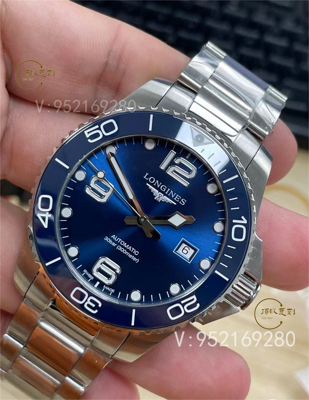 VS廠(SBF廠)浪琴康卡斯43mm做工怎么樣對比ZF廠康卡斯那個好-復刻表