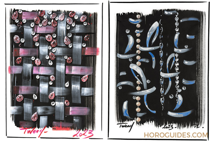 最奢華的斜紋軟呢，TWEED DE CHANEL頂級珠寶系列-復刻表