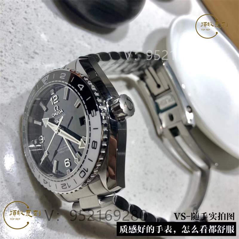 VS廠海馬600太極圈重新出貨,VS廠歐米茄太極圈圈口做工怎么樣-復(fù)刻表