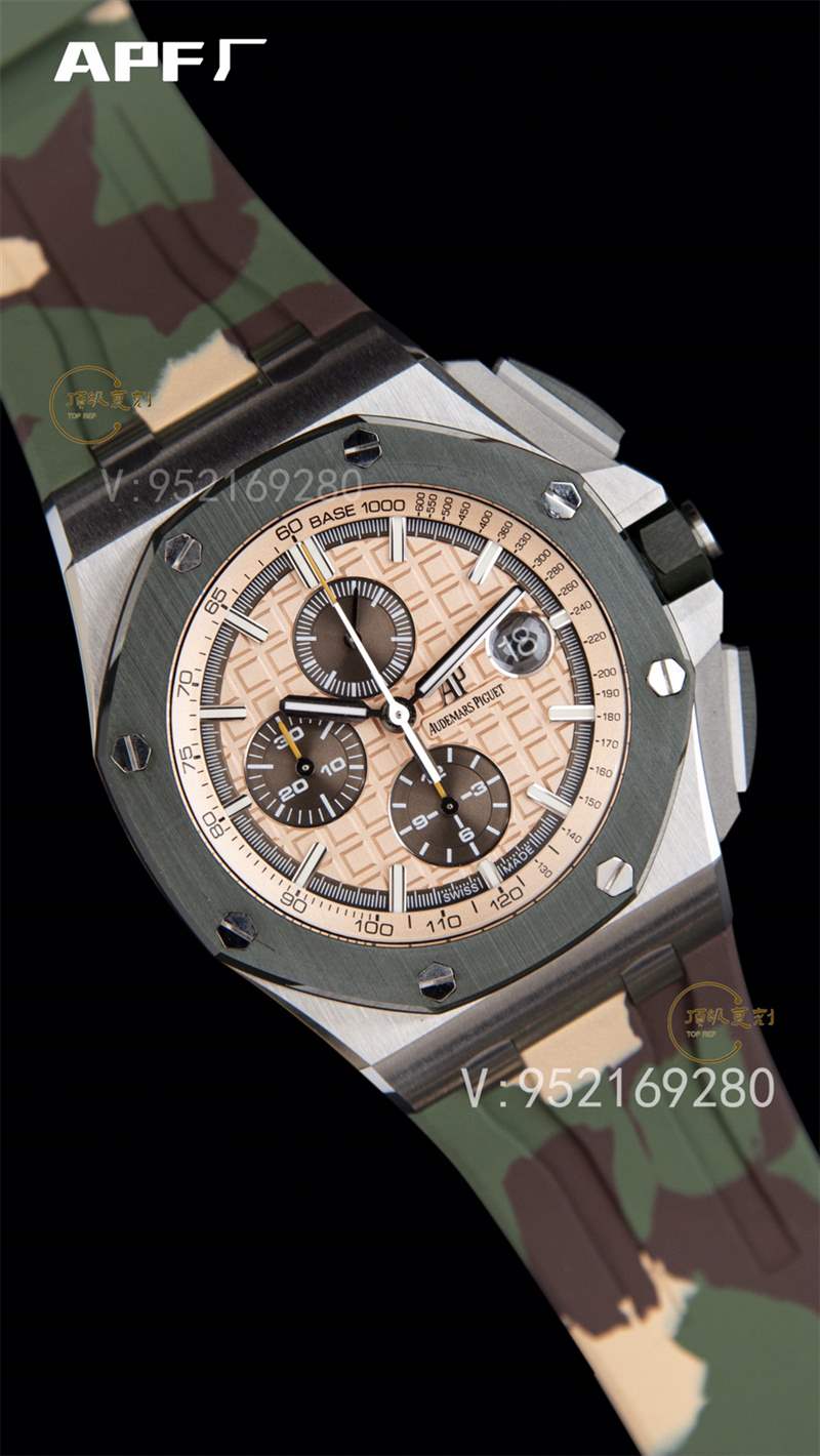 APF廠愛彼皇家橡樹手表怎么樣,APF廠愛彼26400對比JF廠好在那里-復刻表