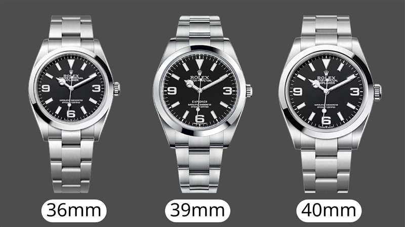 ROLEX Explorer 214270、124270、224270手表3款勞力士探一比較-復(fù)刻表