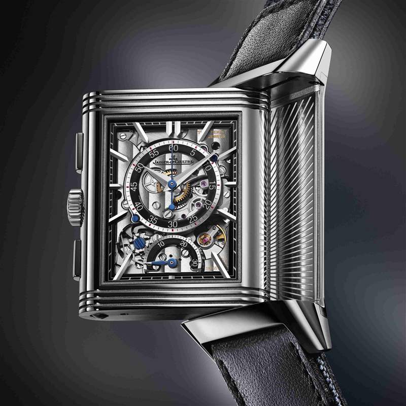 積家新品亮點(diǎn):Reverso Tribute計(jì)時(shí)碼表,Reverso One琺瑯鑲鉆女士腕表-復(fù)刻表