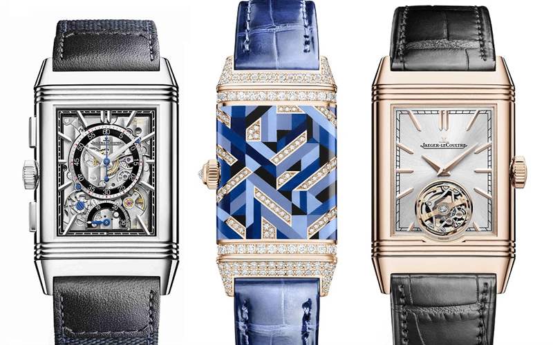 積家新品亮點(diǎn):Reverso Tribute計(jì)時(shí)碼表,Reverso One琺瑯鑲鉆女士腕表-復(fù)刻表