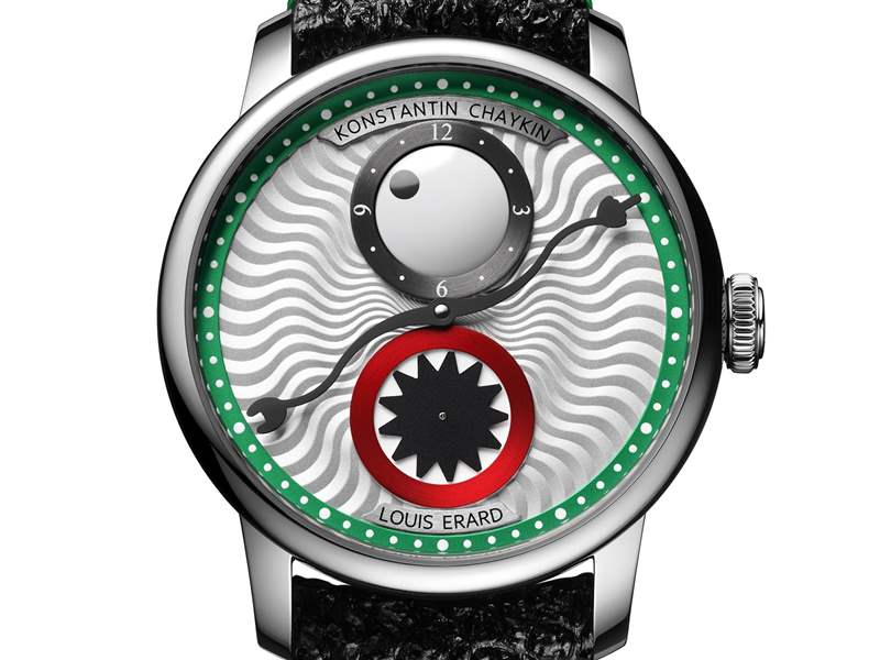 Louis Erard x Konstantin Chaykin合作推出Le Régulateur Time-Eater整時(shí)器布局腕表：獨(dú)眼怪獸-復(fù)刻表