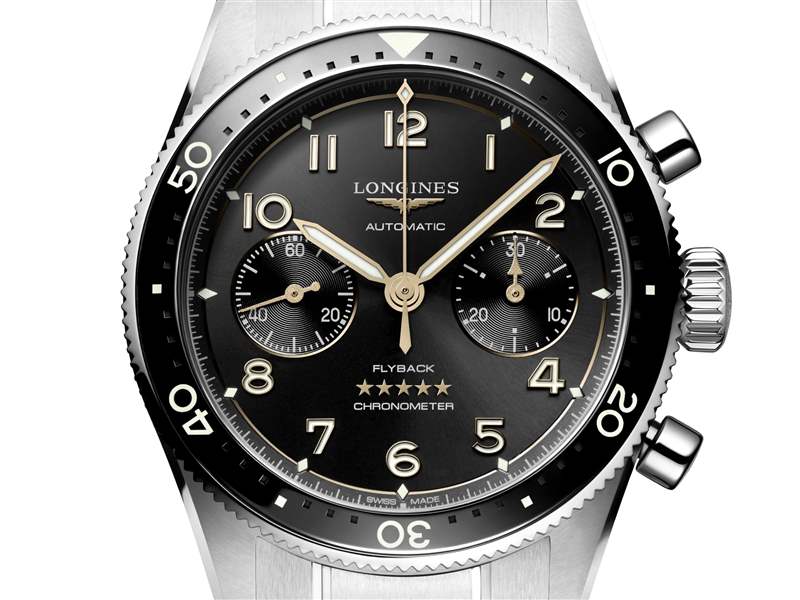 Longines浪琴推出Spirit Flyback Chronograph飛返計時碼表-復刻表