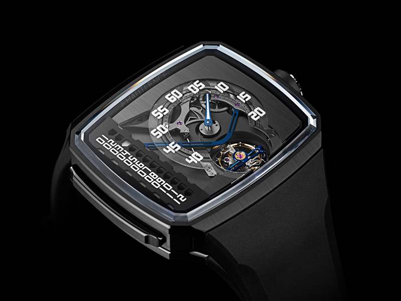 Hautlence推出Linear Series 2線性跳時飛行陀飛輪腕表-復刻表